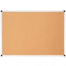 Load image into Gallery viewer, 44&quot; x 32&quot; Cork Notice Pin Board  with Aluminium Frame-1 Pack
