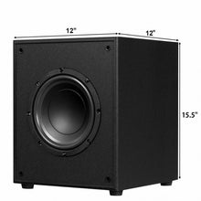Load image into Gallery viewer, Powered Active Subwoofer with Front-Firing Woofer HD-8&quot;

