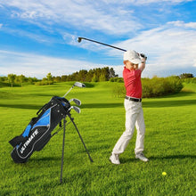 Load image into Gallery viewer, Junior Complete Golf Club Set For Age 8 to 10-Blue
