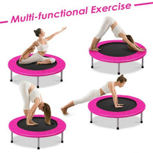 Load image into Gallery viewer, 38&quot; Rebounder Trampoline Adults and Kids Exercise Workout w/Padding and Springs
