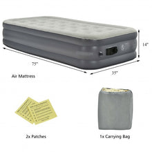 Load image into Gallery viewer, Portable Fast Inflation Air Bed with Built-in Pump for Home Camping
