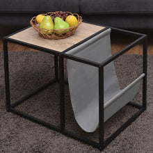 Load image into Gallery viewer, End Table Side Accent Metal Magazine Organizer
