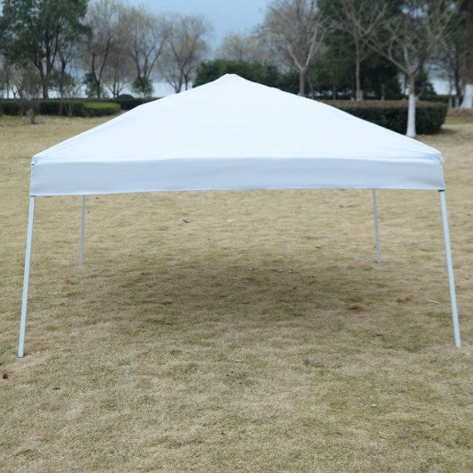 GOPLUS 10� x 10� EZ POP UP Wedding Party Canopy Carry Bag-white