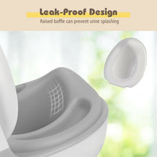 Load image into Gallery viewer, Kids Realistic Flushing Sound Lighting Potty Training Transition Toilet -Gray
