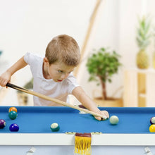 Load image into Gallery viewer, 47&quot; Folding Billiard Table Pool Game Table Includes Cues-Blue
