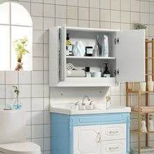 Load image into Gallery viewer, Wall Mounted Bathroom Cabinet Double Mirror Door Shelf

