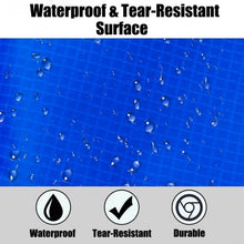 Load image into Gallery viewer, 8FT Replacement Safety Pad Bounce Frame Trampoline-Multicolor
