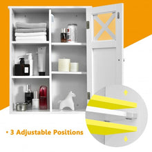 Load image into Gallery viewer, 2-Tier Multipurpose Wall-Mounted Cabinet Bathroom Storage
