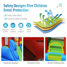 Load image into Gallery viewer, Inflatable Bouncer Bounce House with Water Slide Splash Pool without Blower
