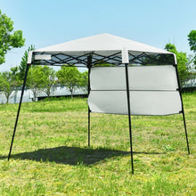 Load image into Gallery viewer, 7 x 7 FT Sland Adjustable Portable Canopy Tent w/ Backpack-White
