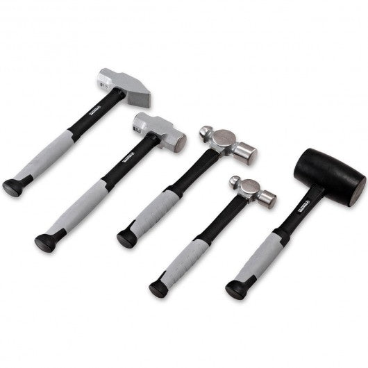 5 Piece Professional Blacksmith Propane Forge Hammer Set