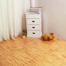 Load image into Gallery viewer, 12PC Wood Grain Interlocking Floor Mats -Natural
