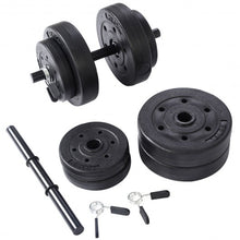 Load image into Gallery viewer, 40 lbs Adjustable Weight Dumbbell Set
