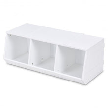 Load image into Gallery viewer, Kids Flexible Stackable Toy Box Organizer Storage Cabinet
