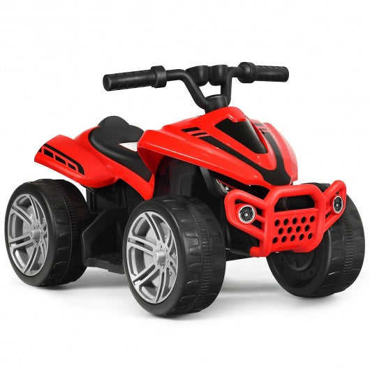 Kids 4-Wheeler ATV Quad Battery Powered Ride On Car-Red