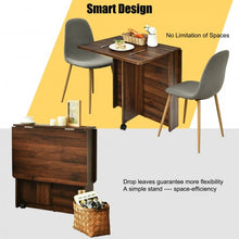 Load image into Gallery viewer, Multifunction Folding Corner Dining Table
