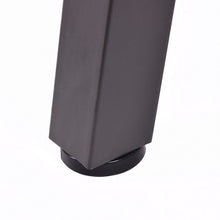 Load image into Gallery viewer, Glass Top Computer Desk with Printer Shelf
