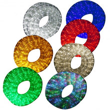 Load image into Gallery viewer, LED Rope Light Home Outdoor Christmas Decorative Party 7Color-50&#39; RGB
