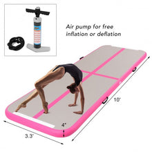 Load image into Gallery viewer, Air Track Inflatable Gymnastics Tumbling Floor Mats with Pump-Pink
