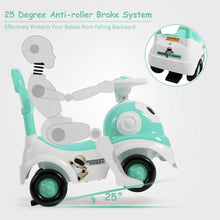 Load image into Gallery viewer, 3-in-1 Baby Walker Sliding Pushing Car w/ Sound-Green
