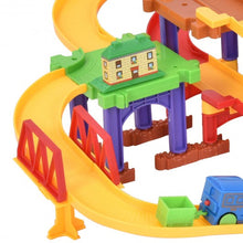 Load image into Gallery viewer, 79 pcs Railway Train Building Blocks with Light &amp; Music
