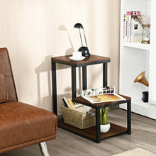 Load image into Gallery viewer, 3-Tier Sofa Side Table Night Stand
