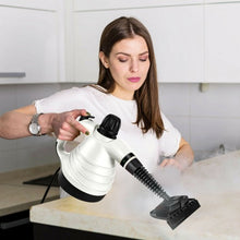 Load image into Gallery viewer, 1050W Portable Multipurpose Pressurized Handheld Steam Cleaner-White
