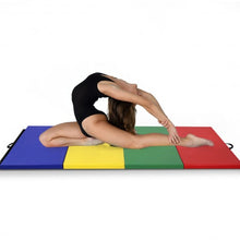 Load image into Gallery viewer, 4&#39; x 8&#39; x 2&quot; 4 Colors Folding Panel Gymnastics Mat
