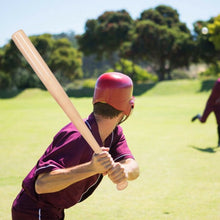 Load image into Gallery viewer, 2 pcs 34&quot; Natural Wooden Baseball Bat and 2 pcs 9&quot; Baseball
