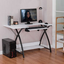 Load image into Gallery viewer, Sewing Craft Table Computer Desk with Adjustable Platform

