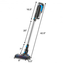 Load image into Gallery viewer, Handheld Stick Vacuum Cleaner with Detachable Battery &amp; Filtration-Blue
