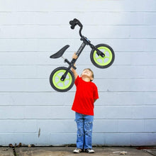 Load image into Gallery viewer, Adjustable Toddler Running Balance Bike with Non-slip Handle-Black
