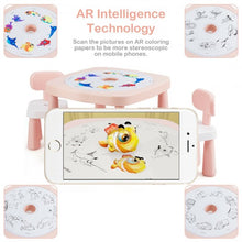 Load image into Gallery viewer, AR Function Kids Game Table and Chair Set-Pink
