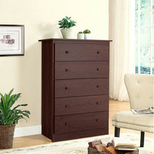 Load image into Gallery viewer, 5-Drawer Dresser with Smooth Slide Rail
