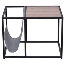 Load image into Gallery viewer, End Table Side Accent Metal Magazine Organizer
