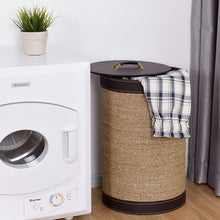 Load image into Gallery viewer, 5 pcs Round Storage Basket Seaweed Hamper Laundry Basket
