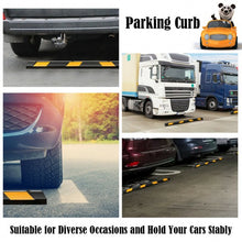Load image into Gallery viewer, 72&quot; Rubber Car Parking RV Trailer Wheel Tire Garage Driveway
