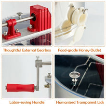 Load image into Gallery viewer, 2 Frame Honey Extractor Manual Crank Separator Beekeeping Equipment
