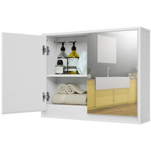 Load image into Gallery viewer, Wall Mounted Bathroom Cabinet Double Mirror Door Shelf
