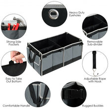 Load image into Gallery viewer, Foldable Multi-compartments Cargo Storage Car Trunk Organizer
