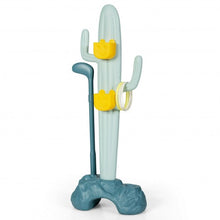 Load image into Gallery viewer, 3-in-1 Cactus Toy Stand Sports Activity Center with Golf and Ring-Toss
