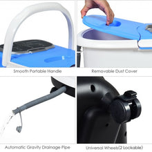 Load image into Gallery viewer, Portable Foot Spa Bath Motorized Massager with Shower-Blue
