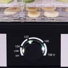 Load image into Gallery viewer, 5 Tray Temperature Control Fruit Vegetable Dryer
