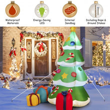 Load image into Gallery viewer, Giant Inflatable Christmas Tree with 3 Gift Wrapped Boxes
