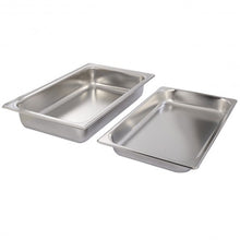 Load image into Gallery viewer, 2 Packs Chafing 9 Quart Stainlessl Rectangular Chafer Buffet
