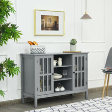 Load image into Gallery viewer, Wooden TV Stand Console Cabinet for 50&quot; TV-Gray

