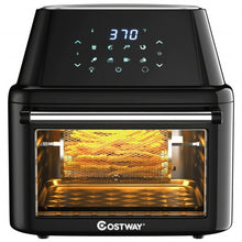 Load image into Gallery viewer, 19 QT Multi-functional Air Fryer Oven 1800W Dehydrator Rotisserie-Black
