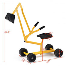 Load image into Gallery viewer, Heavy Duty Steel Frame Kid Ride-on Sand Digger
