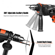 Load image into Gallery viewer, 1/2&quot; Electric Corded Impact Hammer Drill Variable Speed
