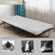 Load image into Gallery viewer, 75&quot; x 31&quot; Folding Guest Bed with Foam Mattress
